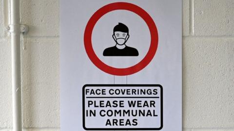 Face mask sign