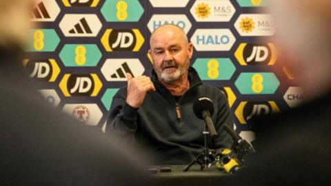 Scotland coach Steve Clarke