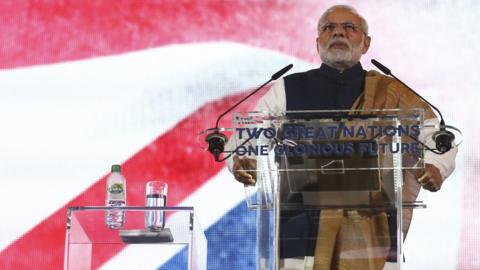 Narendra Modi in UK