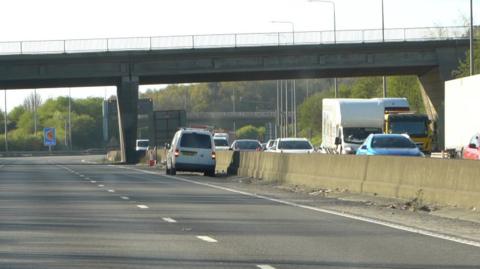 Traffic on a motorway