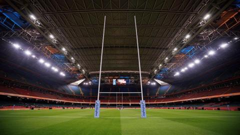 A general view of The Principality Stadium, home of Welsh Rugby.