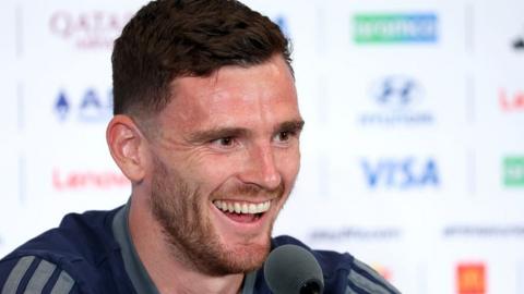 Scotland captain Andy Robertson