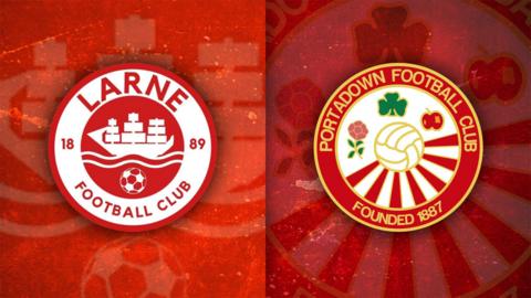 Larne v Portadown 