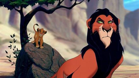 Scar and Simba