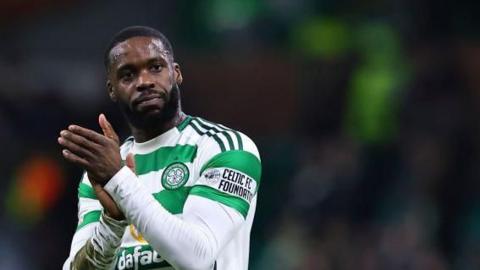 Jeffrey Schlupp in action for Celtic last season
