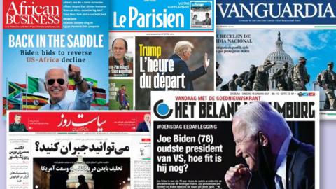 A selection of newspapers from around the world