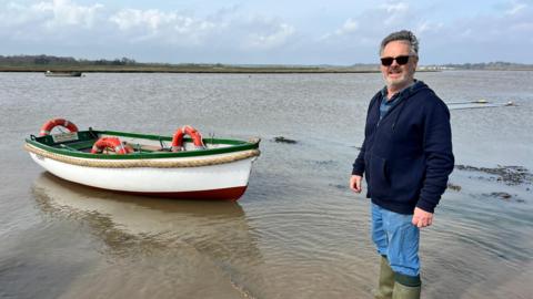 Head ferryman, Roy Truman