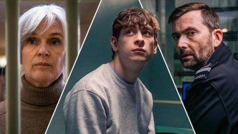 David Tennant, Louis McCartney and Siobhan Finneran