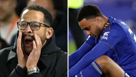 Liam Rosenior and Aaron Ramsey