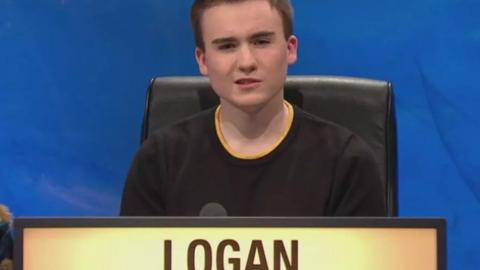 Alasdair Logan answered 16 questions correctly for the Strathclyde University team
