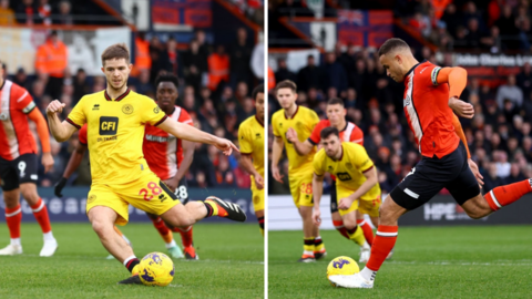 Luton Town 1-3 Sheffield United penalty kicks