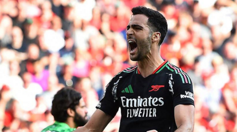 Merino scores for Arsenal