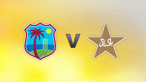West Indies v Pakistan badge graphic