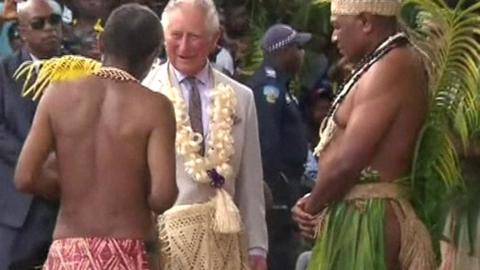 Prince Charles in Vanuatu