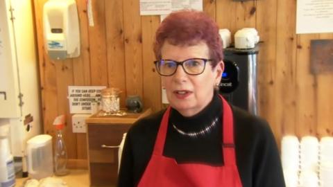 Shirley Mitchell, of the Cornerhouse Cafe