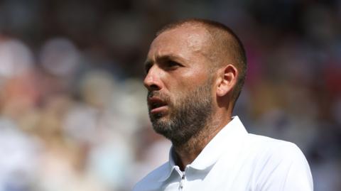 Dan Evans at Wimbledon