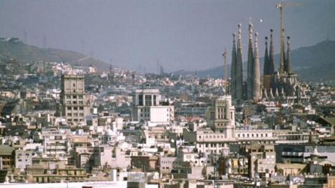 Barcelona skyline