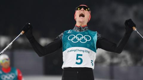 Nordic combined winner Eric Frenzel