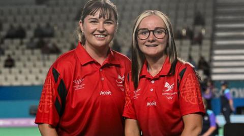 Amy Williams and Lauren Gowen