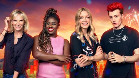 Jo Whiley, Clara Amfo, Lauren Laverne, Jack Saunders