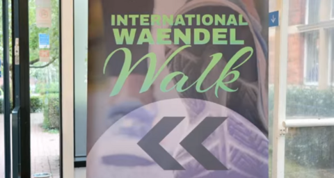 A sign advertising the Waendel Walk
