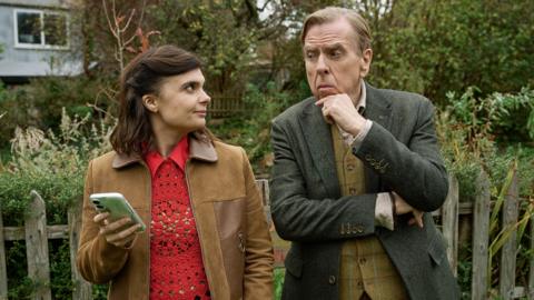 Timothy Spall and Gwyneth Keyworth