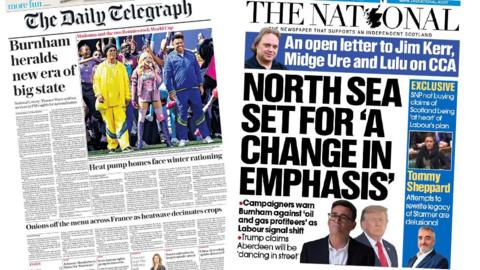 Front pages