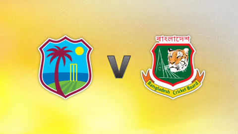 West Indies v Bangladesh badge graphic