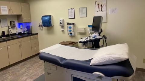 The Red River Women's clinic in Moorhead, Minnesota, on April 13 2023