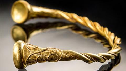 Torc from Staffordshire hoard