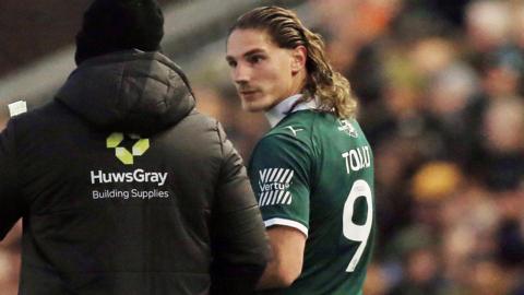 Lorent Tolaj is sent off