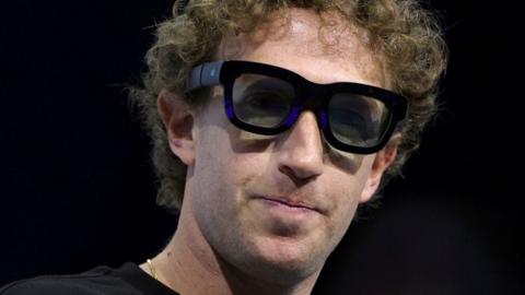 Mark Zuckerberg in sunglasses