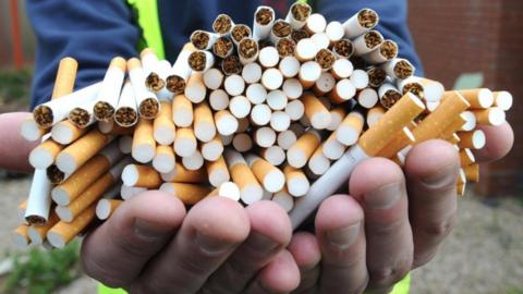 Haul of illicit cigarettes