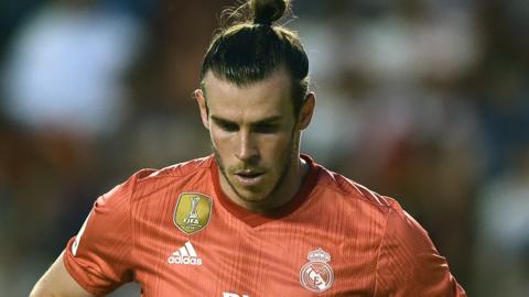Gareth Bale looks downcast