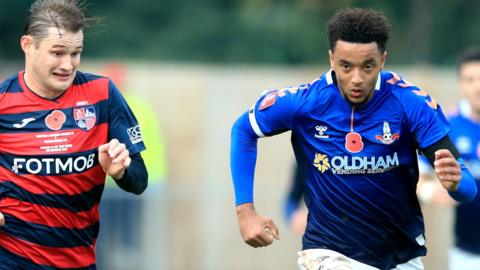 Hampton & Richmond v Oldham Athletic