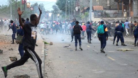 Protests in Goma, Democratic Republic of Congo