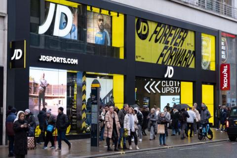 JD Sports on Oxford Street