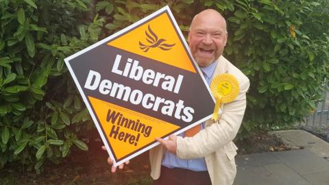 Bill Revans Liberal Democrats Somerset leader