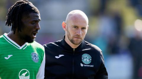 Hibernian interim boss David Gray