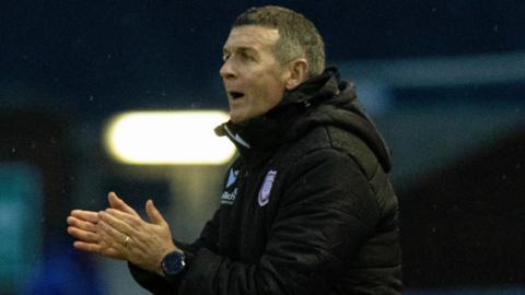 Arbroath manager Jim McIntyre