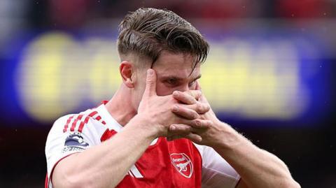 Viktor Gyokeres scores for Arsenal