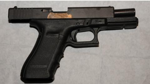 A Gloc self-loading pistol