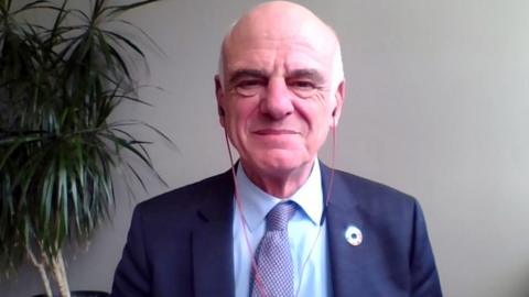Dr David Nabarro, World Health Organisation's special envoy for Covid-19