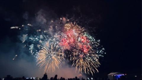 Fireworks at Heveningham Hall