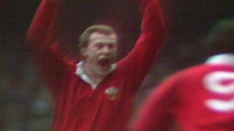 Paul Thorburn celebrates