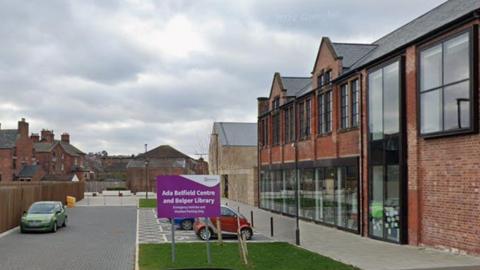 Street view of Ada Belfield Centre, in Belper, Derbyshire.