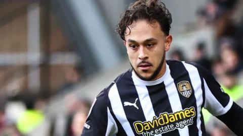 Jodi Jones in action for Notts County
