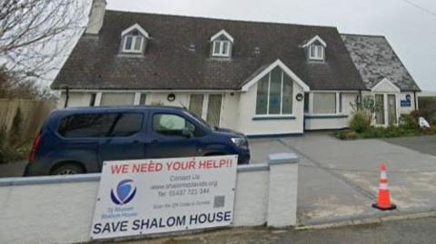Shalom House Hospice on Nun Street, St Davids