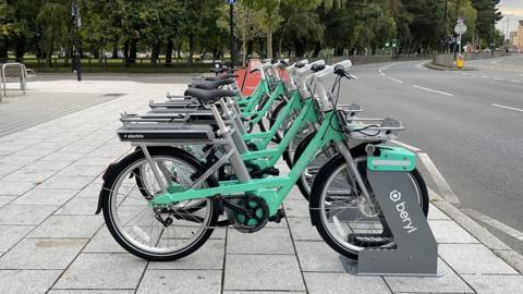 Some of the electric bikes in Southampton