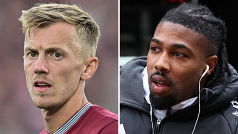 James Ward-Prowse and Adama Traore